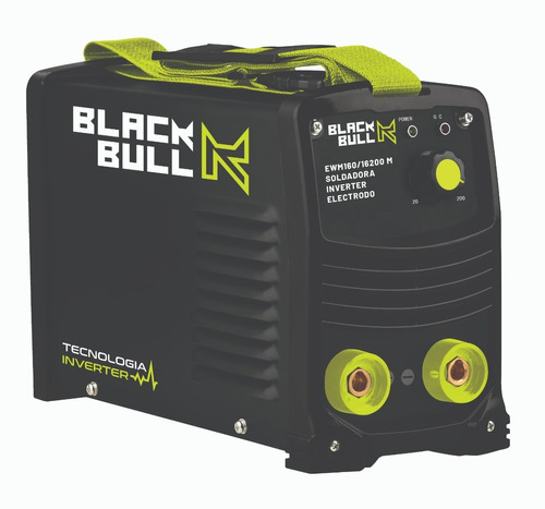 Soldador Inverter Bivoltaje 200/160 Amp + Careta Blackbull