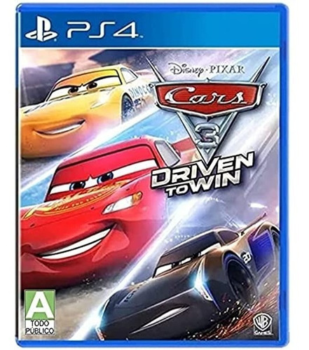 Cars 3: Driven To Win / Ps4 & Ps5 / Juego Fisico Original N
