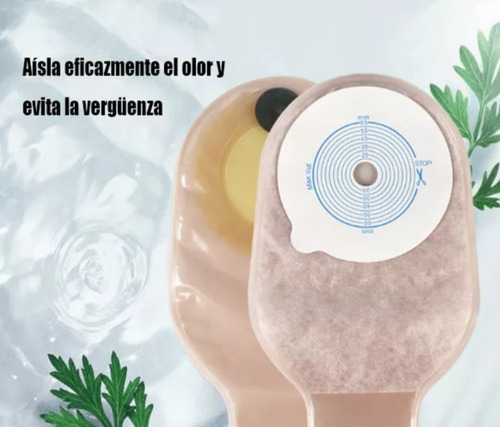 10x Bolsa Colostomía Drenable Con Filtro Anti Olor Y Gases