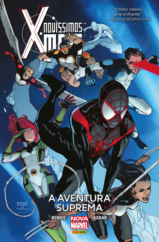 Novíssimos X-Men: A Aventura Suprema, de Michael Bendis, Brian. Editora Panini Brasil LTDA, capa dura em português, 2018