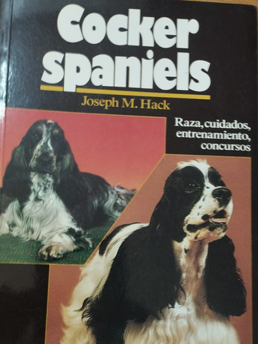 Cocker Spaniels. Libro. 