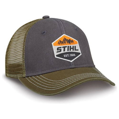 Gorra Stihl Chainsaws Mountains Dark Gray - A Pedido_exkarg