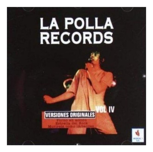 La Polla Records Versiones Originales Vol Iv  Cd Nuevo Eu 