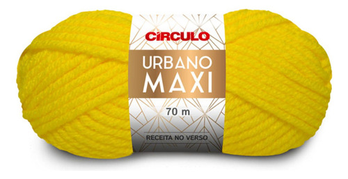 Lã Tricô Urbano Maxi Circulo Novelo 70m 100g (1429 Tex) Cor 5475 - Lima