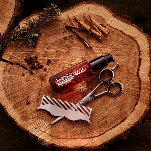 Crema Hidratante Barba Corta Barber Club Loreal Men Expert Fragancia Cítrico
