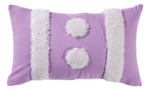 Funda P/cojín Itza 45x35cm Poliéster Concord Color Lavanda