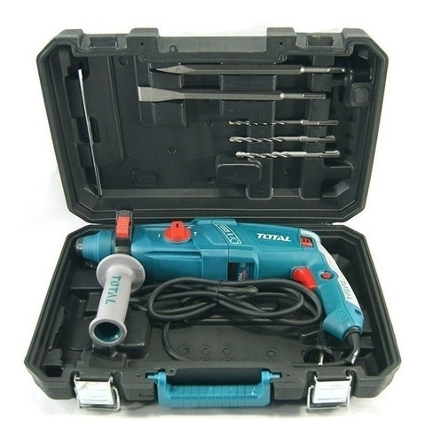 Imagen 2 de 2 de Rotomartillo Total TH308266 turquesa frecuencia de 50Hz/60Hz con 800W de potencia 220V-240V