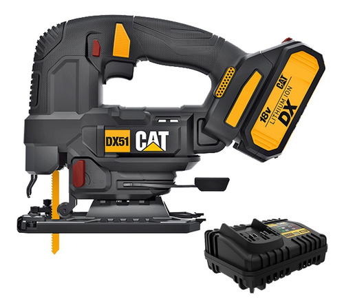 Sierra Caladora Pendular Brushless 3500rpm Caterpillar Dx51b