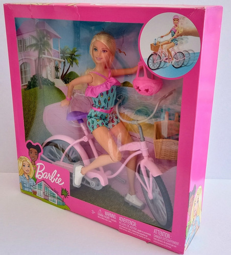 Barbie Con Bicicleta