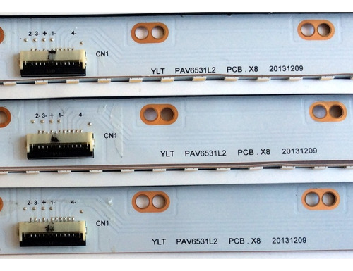 Leds Panasonic Pav6531r1 Pcb.x8 20131209 Pav6531 Tc-65ax900u (Usado)