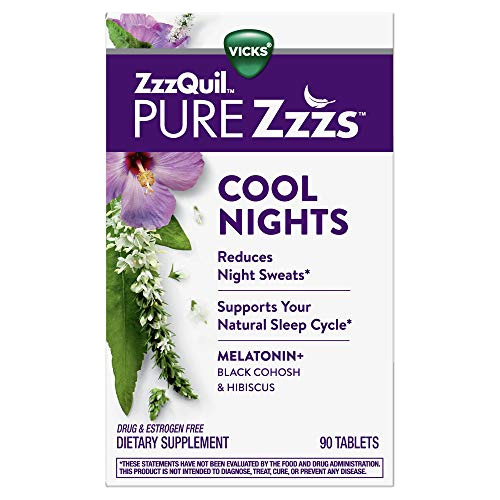 Vicks Zzzquil Puro Zzzs Noches Frescas, Reducción De Fjf2r