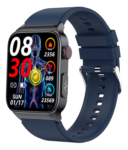 Reloj Inteligente Smart Bt5.1 Impermeable Ecg Sports