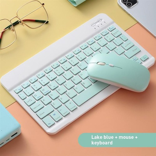 Teclado Inalámbrico Portátil Compacto Bluetooth 10