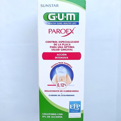 Paroex Colutorio Gum Accion Intensiva 500ml Placa Y Cirugía