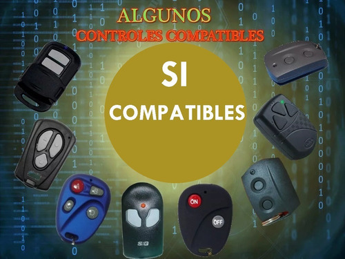 Control Remoto Portón Cochera Alarma Copiador Clonador