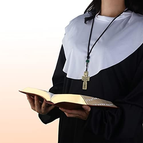 Collar Colgante De Cruz De Jesús Ortodoxo Cottvott, Collar