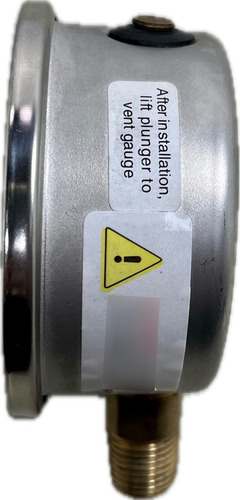 Manometro C/glicerina 0-400kg / 0-6000psi 2.5 , 1/4 Winters