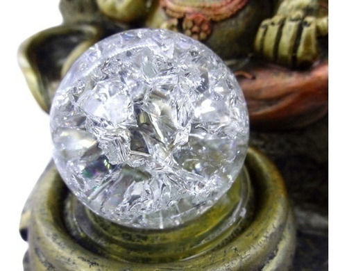 Bolinha De Vidro Bola Para Fonte De Água Esfera Cristal 5 Cm