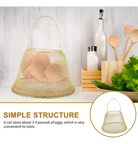Organizador De Huevos Portátil Con Forma De Cesta Para Huevo