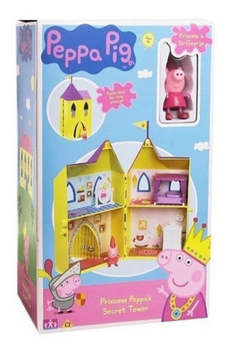 Figura Princesa Peppa Pig Con Torre Secreta Universo Binario