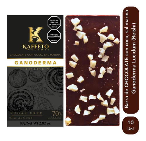 Chocolates Coco, Sal Ganoderma - Unidad a $10000