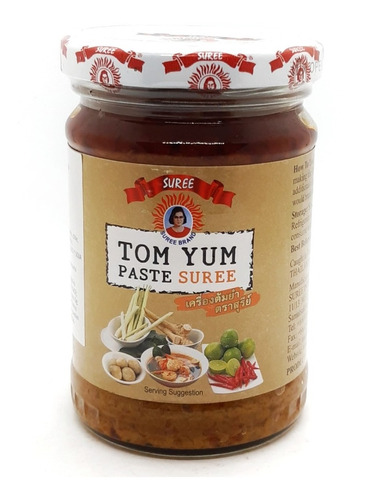 Pasta Tom Yum 227 Gr Marca Suree Tailandia