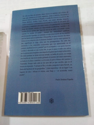 Imagen 2 de 2 de Mula Blanca - López Kosak - Caleta Olivia, 2018