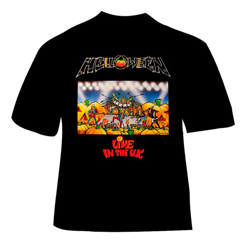 Polera Helloween - Ver 02 - Live In The U.k.