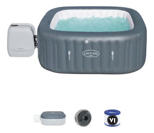 Hot Tub Inflable Hawaii Hidromasaje 6 Pers Bestway