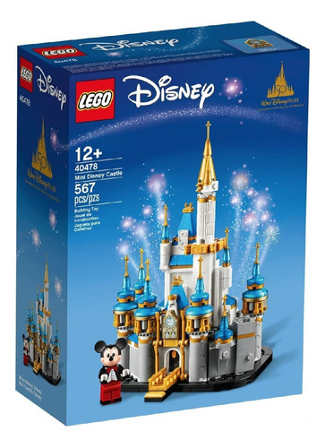 Lego 40478 Disney Mini Castillo Disney Kit De Construcción