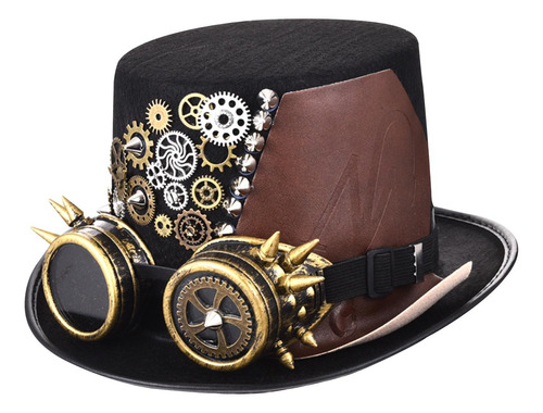 Estilo Vintage Steampunk Top Hat Cosplay Fiesta De Halloween