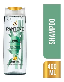 Shampoo Pantene Pro V Bambu Control Caida Nutre Crece 400 Ml