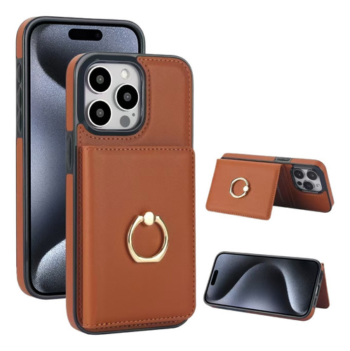 Mobile Phone Case With Card Holder For 14/15pro Max
