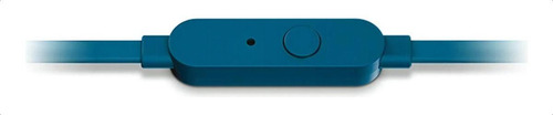 Fone De Ouvido Intra-auriculares Jbl Tune110 Blue Blue