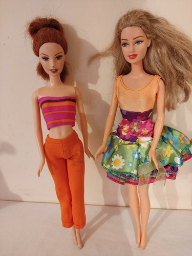 Barbie Mattel Lote De 3 Muñecas De 1999. (Usado)