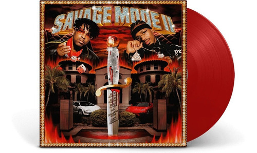 21 Savage & Metro Boomin Savage Mode Il Lp Red Vinyl
