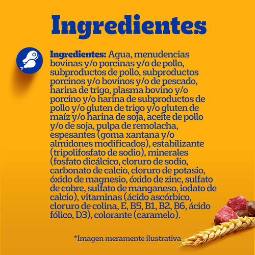 Pedigree Alimento Húmedo En Sobre Perro Raza Peq Carne 12un