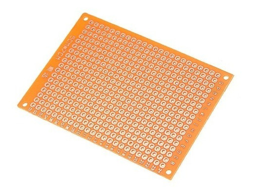 Baquelita Baquela Universal 5x7cm Placa Pcb 70mmx50mm X2und