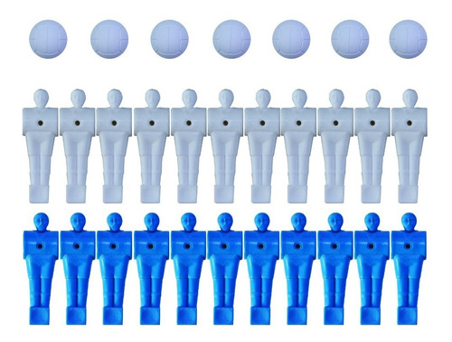Imagem 8 de 10 de Bonecos E Bolas Para Mesa De Pebolim / Totó
