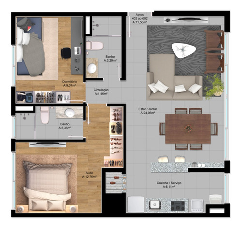 Imagem 17 de 29 de Apartamento Residencial Para Venda, Menino Deus, Porto Alegre - Ap8029. - Ap8029-inc