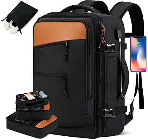 Powaiter Carry On Backpack, Mochila De Viaje Grande 767dt