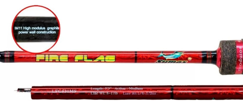 Caña Sumax Fire Flag Spinning 1.67m 150g 6-14lb