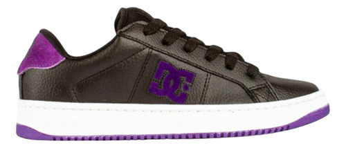 Zapatilla Dc Shoes Mod Striker Negro Violeta Exclusiva Mujer