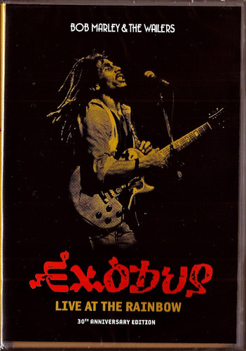 Dvd Bob Marley & The Wailers Exodus Live At The Rainbow Novo