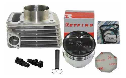 Kit Cilindro Twister Cbx 250 Aumento Potência 330cc Comando