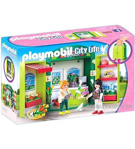 Playmobil Tienda De Flores 5639 Original Scarlet Kids