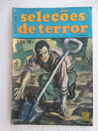 Almanaque Seleções De Terror Nº 10a Taika 1973