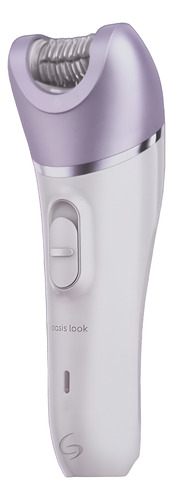 Depiladora Gama Oasis Look 2 Cabezales Carga Usb Lila