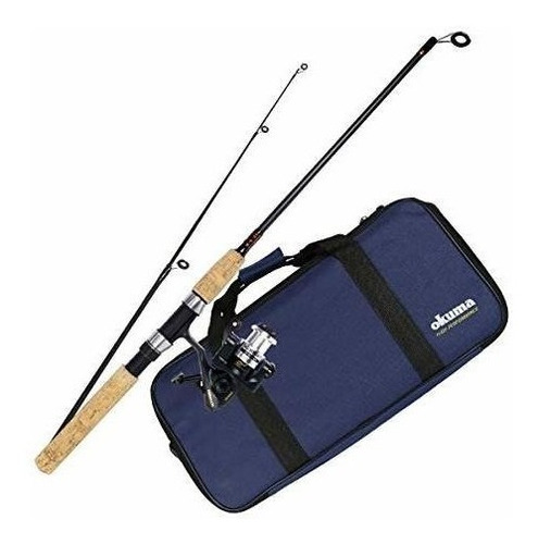 Okuma Vs-605-20 voyager Spinning Kit De Viaje Color Azul / Patchwork