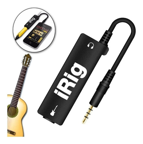 Irig Android Conectar Guitarra A Celular Tablet iPhone iPad